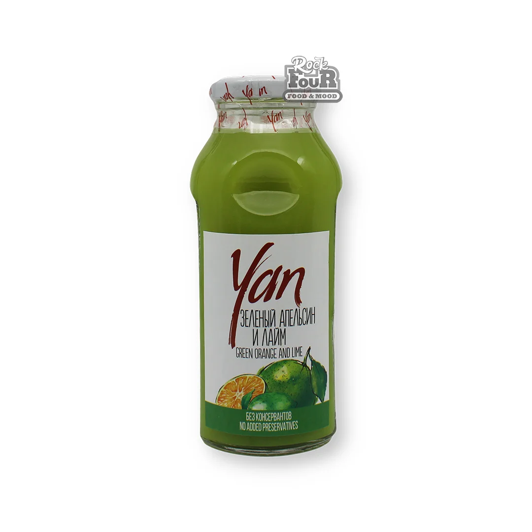 Nectar "Yan" from green orange and lime 250ml